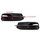 2013-2016 AUDI A3 S3 S-Line Front Lower Fog Light Cover Grill Grille