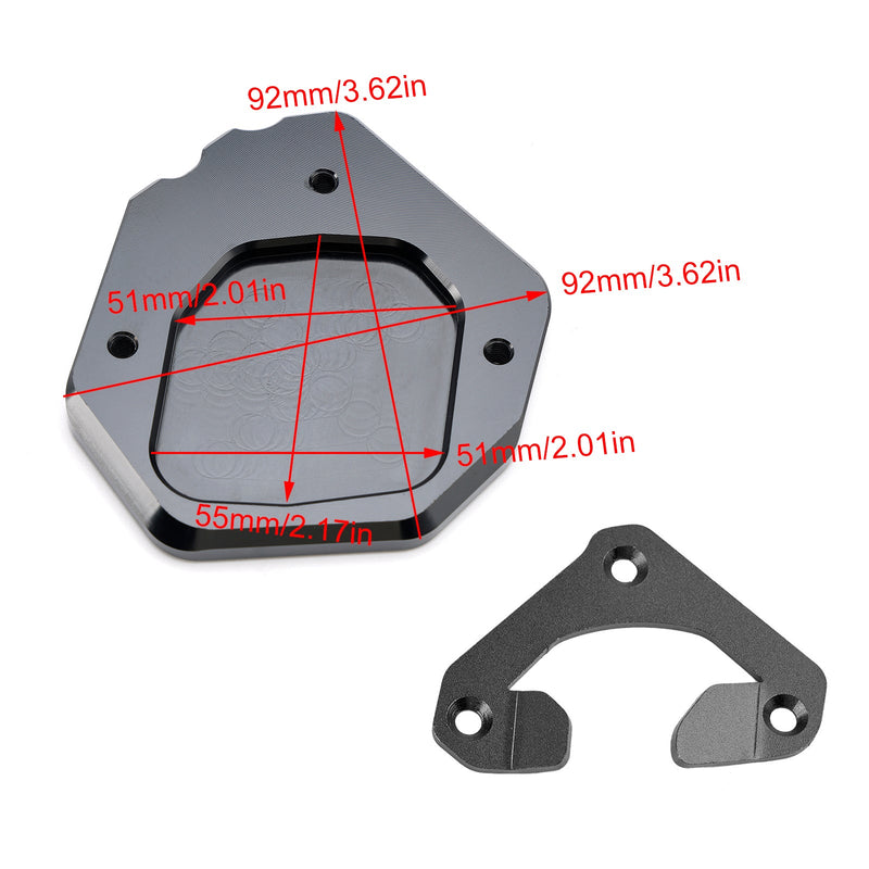 2019-2023 Yamaha Tenere 700 Stand Enlarge Plate Pad