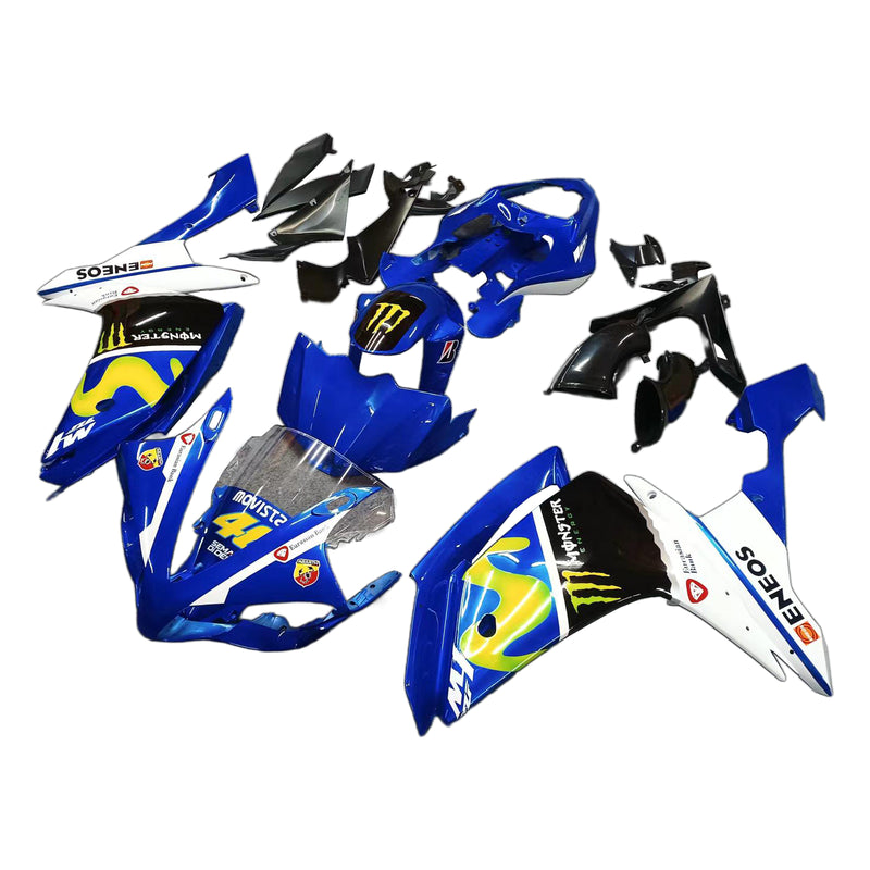 Ruiskutussuojasarja Korirakenne Muovinen ABS sopii Yamaha YZF-R1 2007-2008