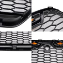 2015–2018 Ford Transit Mk8 Raptor LED-grillillä etulattialla, Matt Black