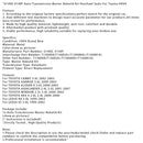 2000-2003 TOYOTA HARRIER 3.0L Auto Transmission Master Rebuild Kit Overhaul Seals U140E U140F T13600A