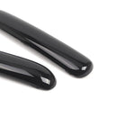 2001–2004 Mini One Cooper R50/R52/R53 Paar Frontstoßstangen-Zierleisten-Set, glänzend schwarz