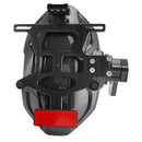 2024-2025 Honda CBR650R Echt Carbon Fiber Heckfender Halterung LED