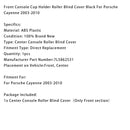 Konsole Tasse Halter Rollo Abdeckung 7L5862531 Für Porsche Cayenne 2003-2010