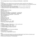 LED-Scheinwerfer-Vorschaltgerät-Steuermodul A2C90665603, 260559976R