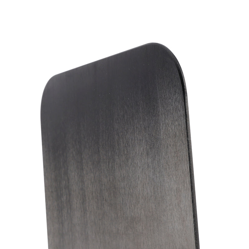 Viercecky tom lisensplate laget av aluminiumslegering, DIY, universelt egnet for motorsykkel