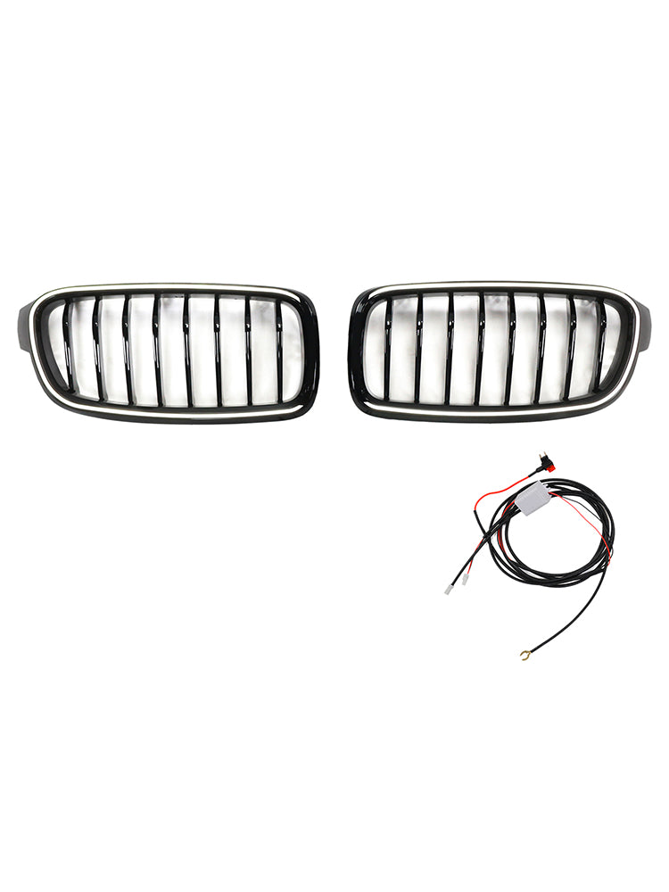 2012-2019 BMW 3 -sarja F31 Touring Renal Grille Black Shiny 51137263481 51137255412