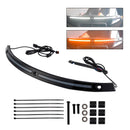 2014+Touring Electra Glide Street Glide Ultra Limited LED Lauf Blinker Licht Windschutzscheibe Trim