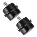 1/4" 13MM závitový kompresor tlumič sacího filtru černý kov