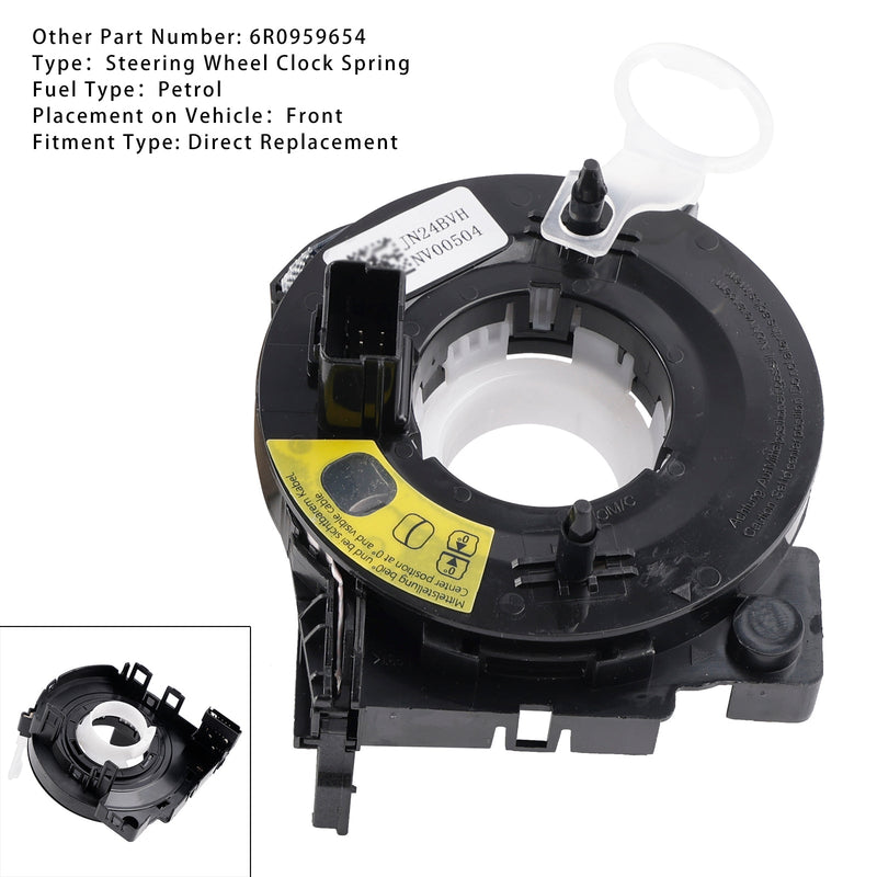 6P8) 1.2 Mainospyyhkimen varret Squib 6R0959654 VW SEAT IBIZA IV ST (6J8