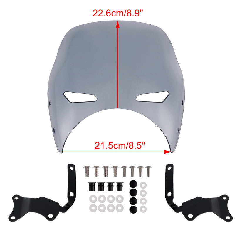 Windschutzscheibe Windschutz fit für HONDA CB400 SUPER FOUR 19-22 CB1300 SUPER FOUR 25
