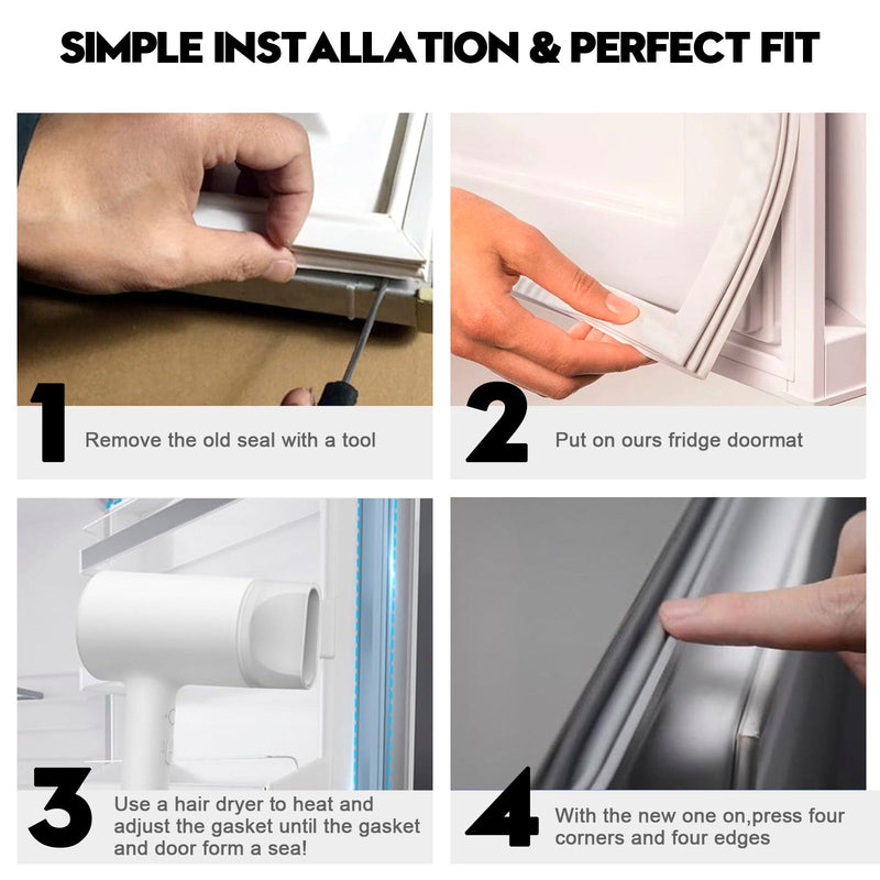 Uszczelka drzwi lodówki do Frigidaire Kenmore AP5806733 PS9493819 242193206