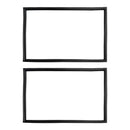 2 stykker W10436252 Fryserdørtætning til Maytag køleskab W10131754  W10164041