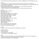 1995-1999 BMW 318ti E36 Rückseite Schaltgetriebe Hintere Antriebswelle Gelenkwelle Baugruppe 26111227937