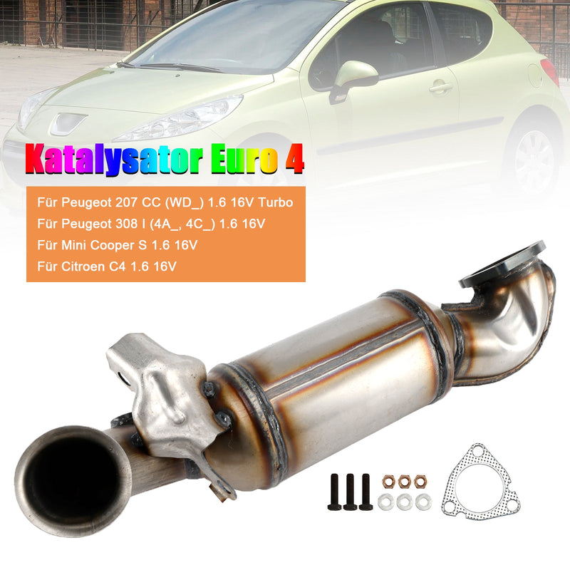 Peugeot 207 CC (WD_) 1.6 16V Turbo Catalytic Converter 1706F6 18307587713