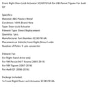 Türschlossaktuator vorne rechts 3C2837016A für VW Passat Tiguan und Audi Q7