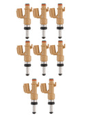 8kpl polttoaineen ruiskutus 23250-0S020 Fit Toyota Tundra Sequoia 4,6 L 5,7 L 2008-2019