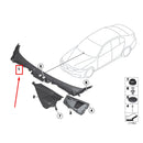 BMW 3-serie GT F34 (2014–2019) Vindusviskerdeksel, delenummer 51717285941