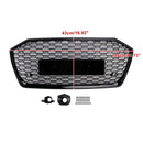 2019-2023 Audi A6 S6 uden ACC RS6 design, honeycomb gitter frontgrill