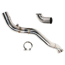 Udstødningsrør til Chevy T4 Turbo Kit 99-13 4,8 5,3 6,0 6,2 Vortec LS 3" V-Band