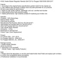 Heizungsgebläseregler-Widerstand 6441CQ für Peugeot 3008 5008 2009-2017