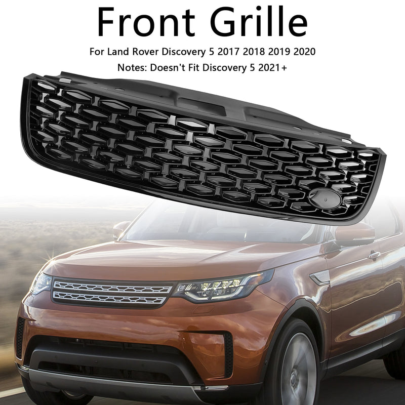 2017–2020 Land Rover Discovery 5 L462 Dynaamisen tyylin FrontGrill Black