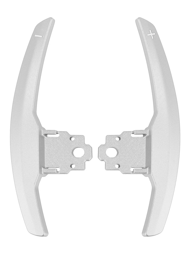 Schaltwippenverlängerung für BMW F-Serie F30 F31 F32 F10 X3 X5 Aluminium Silber