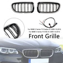 11.2009-02.2017 BMW 5 -sarja F11 Touring Munuaisten ritiläpuskuri Grille Black kiiltävä 51137203203 51137203204