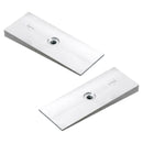 2 STÜCKE 2 ""Breite 4°Grad Stahl Blattfeder Grad Shims