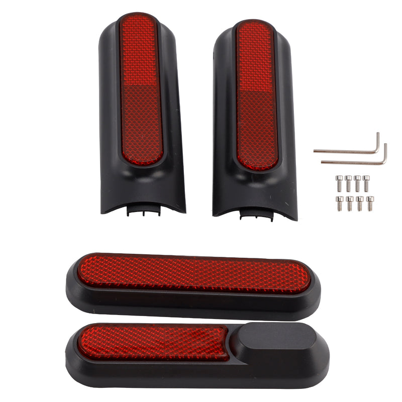 Set of 4 Scooter Side Covers with Rear Reflector for Xiaomi 4 Pro(1st Gen)
