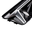 2016–2019 Audi A4 B9 S4 2-teiliger Nebelscheinwerfergrill in Schwarzchrom für die Frontstoßstange