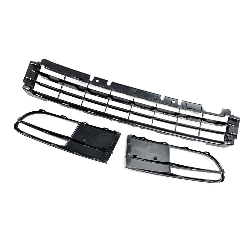 2012-2016 VW Beetle Dolna kratka zderzaka przedniego + kratka świateł przeciwmgielnych chromowana