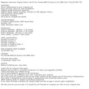 Stojan alternatora do Hondy ANF 125 Innova 125 2008-2013 Repl.