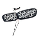 2021-2024 BMW 5-serie G30 G38 Diamond Kidney Grille Svart