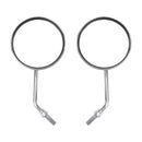 Par de espejos cromados para Honda CT125 CT70 CT90 XL125 CT110 XL75 XL100 XL125 XL175