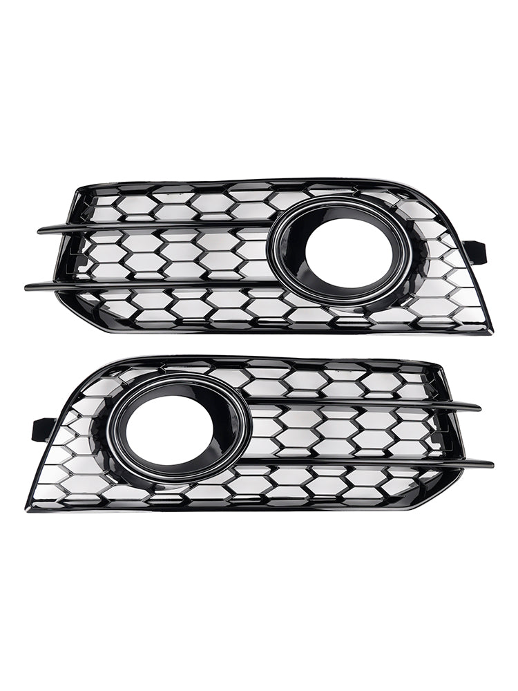 2010–2014 Audi A1 Frente -Piso Rod Honeycomb nevoeiro Cooler Grille Tampa preta
