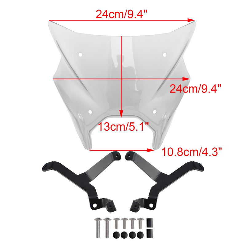 2024-2025 YAMAHA MT-09 MT09 Windschutzscheibe