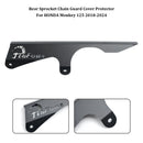 2018-2024 HONDA Monkey 125 Protetor de capa de proteção de corrente de roda dentada