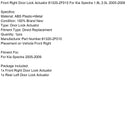 2005-2009 Kia Spectra 1.8L 2.0L Türschlossantrieb vorne rechts 81320-2F010