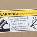 2016-2022 Honda Pilot 2PCS Gray Sun Visor Left & Right 83280-TG7-A12ZA 83230-TG7-A12ZA