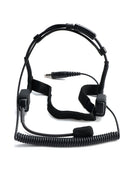 7.1-C9 Fortschrittliches taktisches Ohrbügel-Headset mit großem Stecker und rückseitiger Befestigung