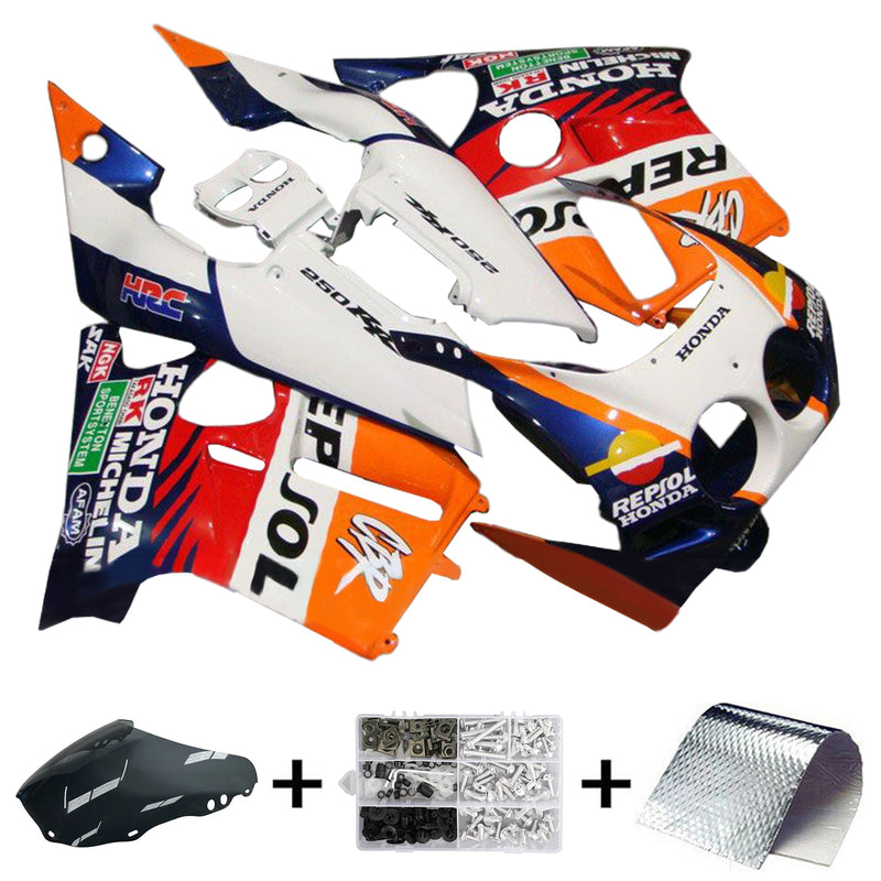 1988-1989 Honda CBR250RR MC19 Injection Fairing Kit Body