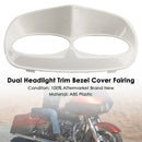 Kledning med dobbel frontlysramme for Road Glide 1998-2013