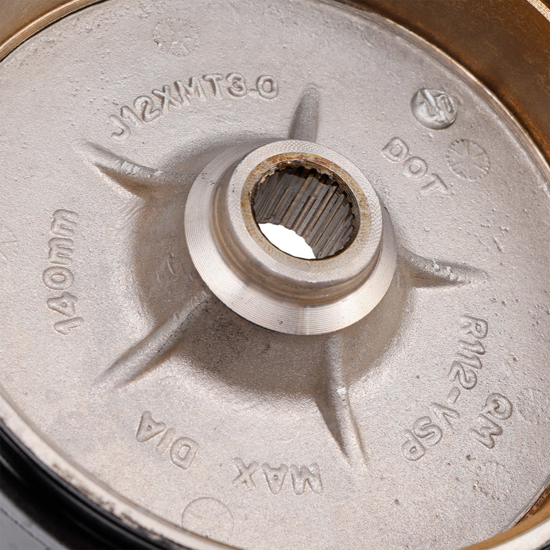 2017–2020 Vespa Sprint 3V Euro4 50 4T AC 3,0 x 12 Zoll vorne + hinten schlauchloser Felgensatz