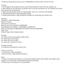 Kurbelgehäuseentlüftungs-Saugleitung 2740905600 für Mercedes-Benz A238 C167 R172 V167