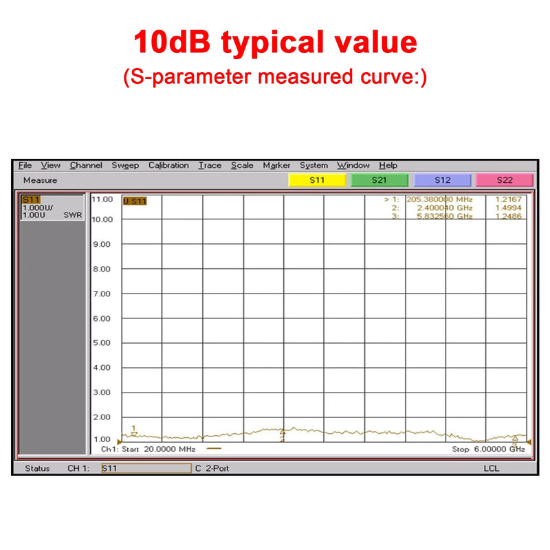 10M-6GHz HF-Verst?rker 10dB 20dB 30dB 40dB High Gain Treiber Empfangsverst?rker