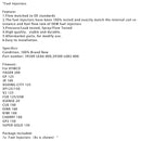 39300-LEA6-800 39300-LEB2-800 Kraftstoff Injektor Für KYMCO YAGER 200 GP 125 JR 100