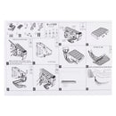 2021–2023 Ford F150 ohne Doppelauspuff, einziehbare Klappstufe 75328–01A