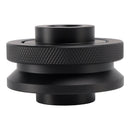 Schwarzer Auswuchtadapter für die Hinterachse, passend für BMW R1200GS und R1250GS