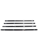 Burletes de sellado para ventanas (4 piezas) para Lexus RX400h (modelos de 2006 a 2008), número de pieza 68173-48031
